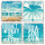 Beachscapes 4 Pack Coaster Set
