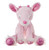 Dazzling Pink Stuffed Deer