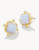 Spartina 449 Blue Chalcedony Stud Earrings  