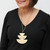 Sylca Colette Ivory Tiered Statement Necklace