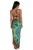 Sunshine 79 Flora Block Pareo Swim Cover Up Wrap Skirt