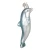 Old World Christmas Playful Dolphin Glass Tree Ornament