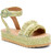 Seashore Espadrille Platform Raffia Sandals