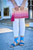 Charleston Shoes Carolina Satin Ruffle Wedge Sandal