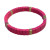 Neon Colors Mini Enamel Bar Tile Stretch Bracelet hot pink