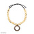 Tagua Carlotta Ring Pendant Necklace