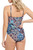 Tribal Aruba Under The Sea Print One Piece Swimsuit
