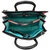 ili New York Rainbow Accordion Satchel Purse