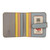 ili New York Multi Color Small Bi-Fold Leather Wallet