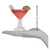 Old World Christmas Cosmopolitan Martini Glass Tree Ornament