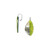 Nature Bijoux Mambe Black Mother Of Pearl Lime Green Earrings