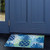 Jellybean Pineapple & Palm Leaf Blue Floor Accent Rug