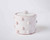 Mud Pie White Beaded Terracotta Creamer and Sugar Tray Set