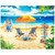 Tranquility Beach Seas The Day Velour Beach Blanket Towel For 2