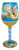 Seashore Sea Shells Silk Screen Wine Glass