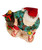 Fabriché™ Tiki Pole Beach Santa Figurine By Kurt Adler