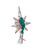 Kurt Adler Illuminated Blue Seahorse Star Of Bethlehem Christmas Tree Topper