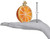 Old World Christmas Orange Fruit Glass Tree Ornament