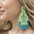 Sammy Jeweled Dangle Treasure Jewels Artisan  Earrings