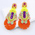 Sammy Jeweled Dangle Treasure Jewels Artisan  Earrings