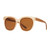 Blue Planet Emry Polarized Walnut Wood Sunglasses