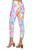 Cecila Pattern Printed Cropped Leggings