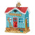 Old World Christmas Beach House Tree Ornament