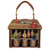 Mary Frances Open Bar Wine Barrels Top Handle Purse  