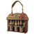 Mary Frances Open Bar Wine Barrels Top Handle Purse  