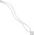 Brighton Las Vegas Floating Saltar Pearl Long Silver Necklace