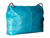 Brighton Bria Aqua Messenger Embossed Leather Crossbody Purse