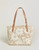 Spartina 449 Rory Parade Raffia Floral Tote Purse
