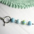 Jilzarah 4-Ball Key Ring Keychain Clip