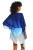 La Blanca Ocean Oasis Sapphire Blue Short Caftan Swim Cover Up