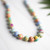 Jilzarah Beach Day Beads Gold Loop Chain Long Necklace 