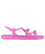 Ipanema Solar Curvy Rope Strap Flat Lilac Pink Sandal