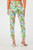 Robell 09 Lena Tropical Palm Leaves Print Pant