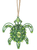 Ganz Crystal Expressions Green Sea Turtle Ornament