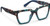 Peepers Take A Bow Teal Botanico Blue Light Reader Eyeglasses