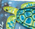 Decorative Sea Turtle Quilled Blank Greeting Card