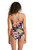 La Blanca Best Escape One Shoulder Keyhole Tankini Swimsuit Top