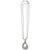Brighton Interlok Twist Convertible Silver Necklace