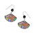 Brighton Kyoto Fan In Bloom Colorful Dangle Earrings
