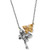 Brighton Everbloom Flutter Two Tone Butterflies Necklace