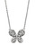 Brighton Contempo Butterfly Silver Necklace