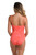 La Blanca Coral Island Palm Lingerie Strap One Piece Swimsuit
