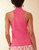 Spartina 449 Keira Peony Pink Zip Tank Top