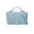 Brighton Petal Baguette Cloud Blue Top Handle Crossbody Purse