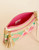 Spartina 449 Flamingo Pineapple Wristlet Clutch Purse