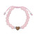 Dune Jewelry Beach Sand Heart Rose Quartz Beaded Bracelet